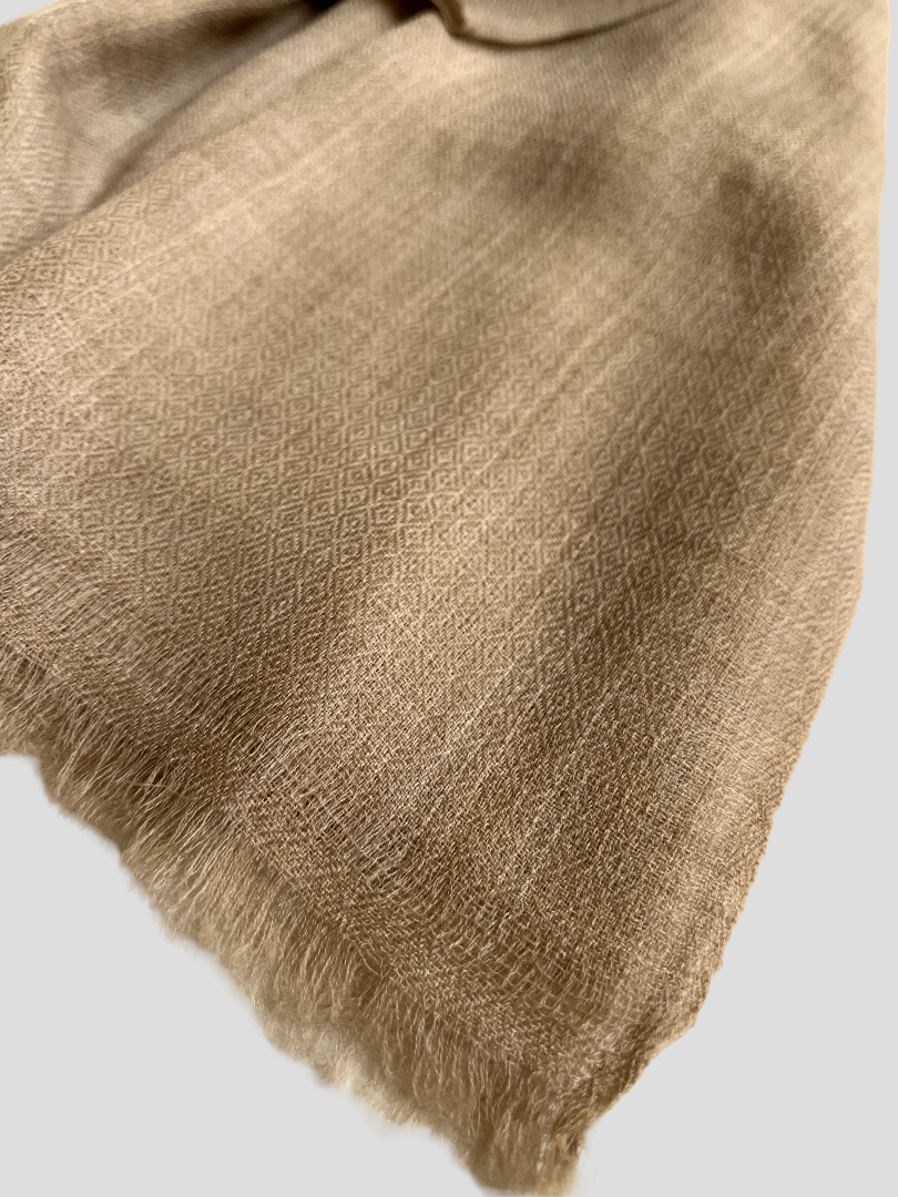 Finest Cashmere Stole  - Beige Sand