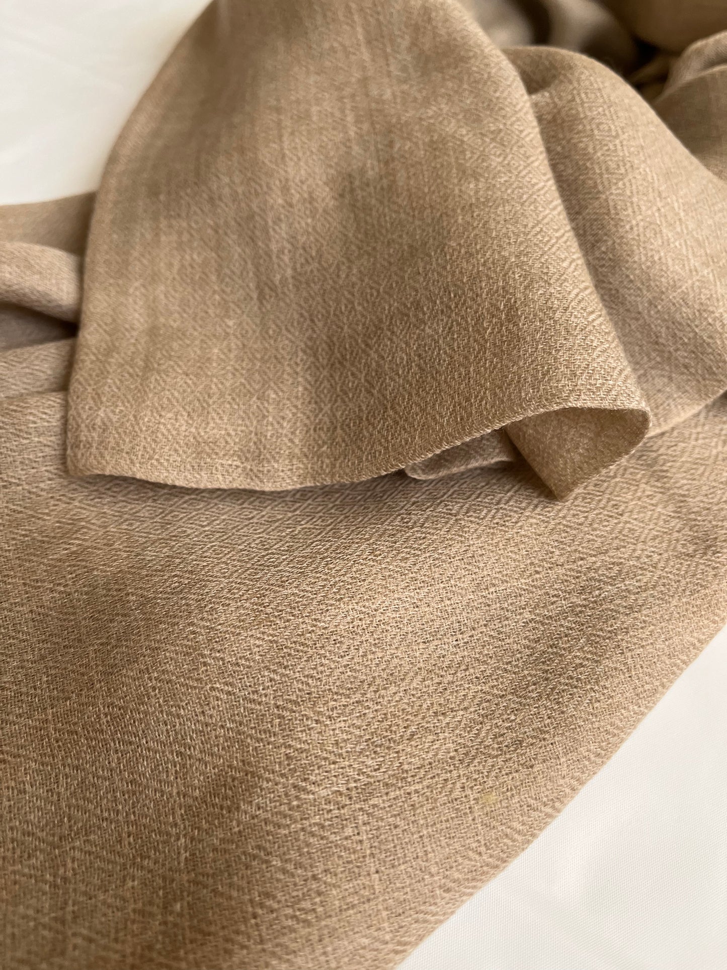 Finest Cashmere Stole  - Beige Sand