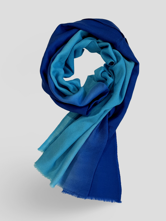 Finest Cashmere Stole  - Bluesette Ombre