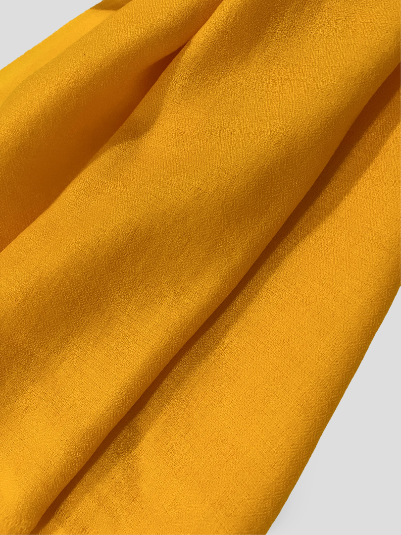 Finest Cashmere Stole  - Deep Saffron