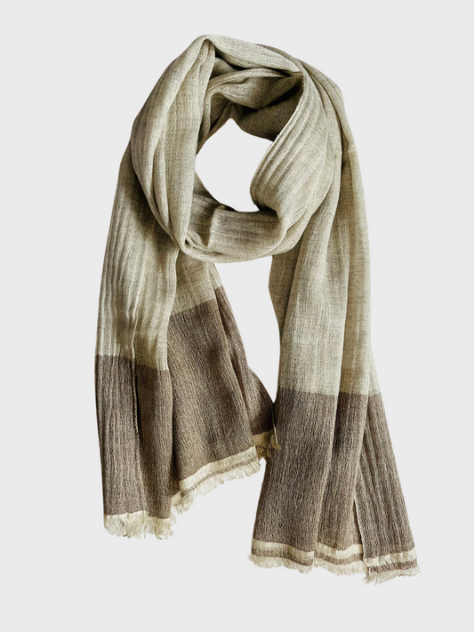 Serenity Sourced Cashmere Stole [limited edition]